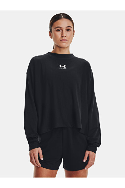 Under Armour Mikina UA Rival Terry Oversized Crw-BLK