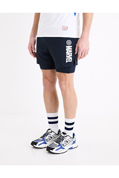 CELIO Pantaloni scurți sportivi Marvel - Captain America