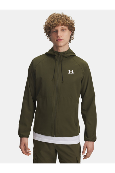 Under Armour Pánská bunda UA Vibe Woven Jacket-GRN