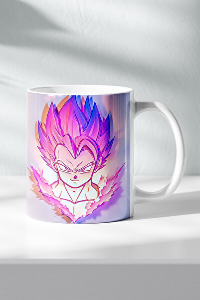 DekorHane Dragon Ball Anime Figured Porcelain, Son Goku Vegeta Themed, Gift T...
