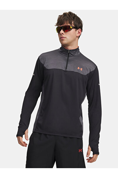 Under Armour Tricou bărbătesc UA Tech Utility 1/4 Zip - Negru