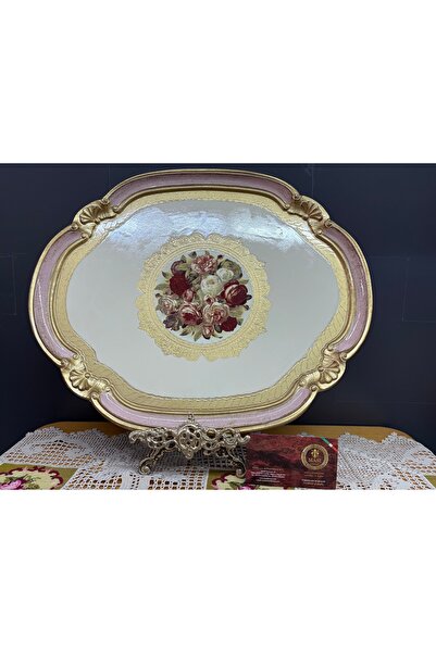 masi Brand Italian Rosewood Tray 51 cm