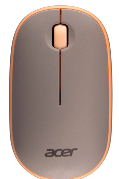 ACER Mouse AMR100, Wireless 2.5Ghz, USB (Maro/Portocaliu)