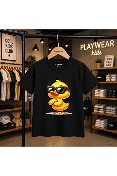 playwear تي شيرت للأطفال مطبوع عليه نظارات ديك برايت 100% للجنسين 5 6 -7 8-9 ...