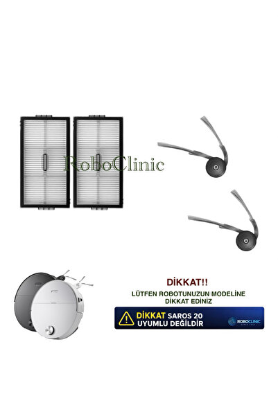 Roboclinic Roborock Saros 20 Sonic Robot Vacuum Cleaner Compatible Replacemen...