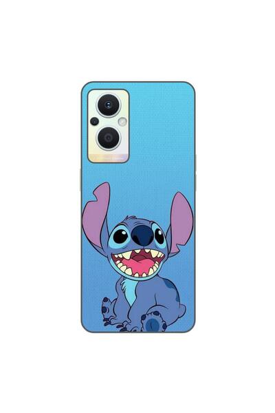 OEM Husa compatibila cu Oppo Reno7 Lite Silicon Gel Tpu Model Stitch Blue