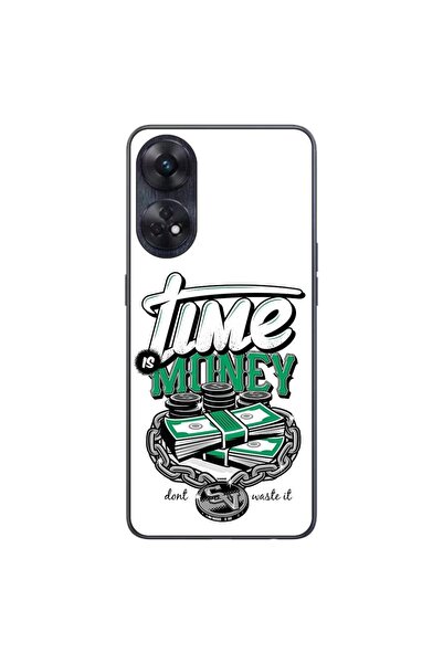 OEM Husa compatibila cu Oppo Reno8 T 4G Silicon Gel Tpu Model Mesaj Time Is M...