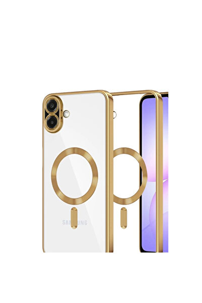 Galaxy A07 4G Kross Magneticsafe Kapak - Gold