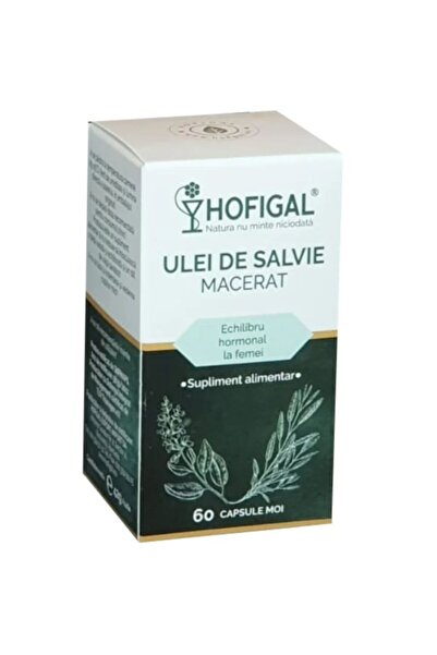 Hofigal Ulei de salvie macerat, 60 capsule moi,