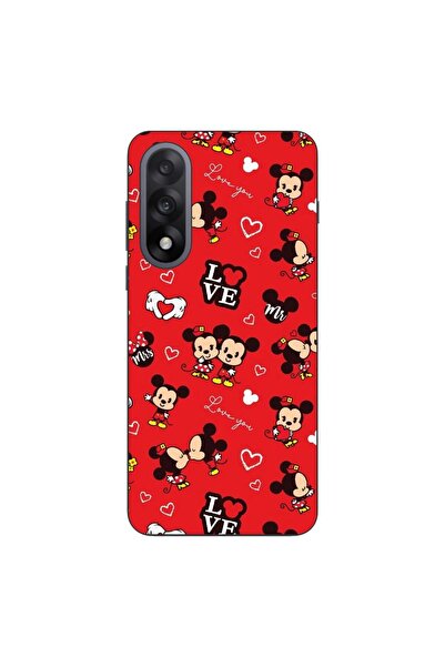 OEM Husa compatibila cu OnePlus Nord 5 Silicon Gel Tpu Model Mickey Love Patt...