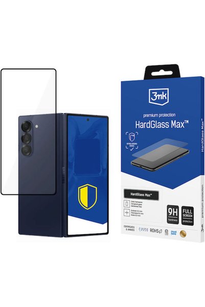 3MK 0,3 χιλιοστά Σκληρυμένο Γυαλί Μαύρο (Galaxy Z Fold6)