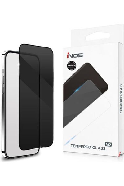 inos 2.5D 0.33mm Μαύρο Σκληρυμένο Γυαλί Απορρήτου (Galaxy A16)