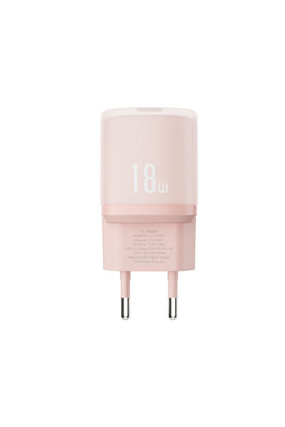 Xo Φορτιστής Χωρίς Καλώδιο με Θύρα USB-A 18W Γρήγορη Φόρτιση 3.0 Ροζ (L157)