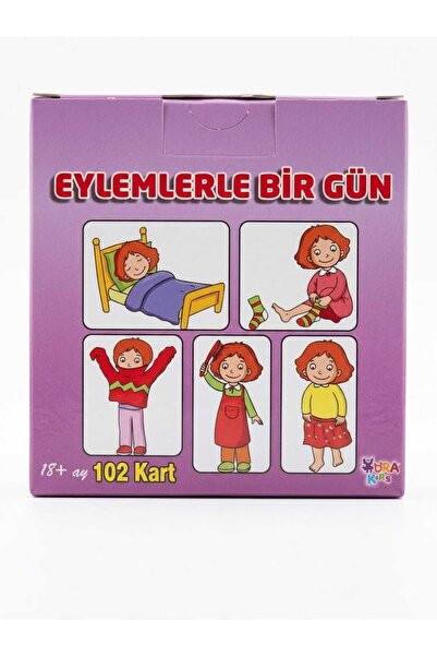 Yuka Kids بطاقات محادثة ليوم واحد مع الإيماءات - مجموعة من 102 بطاقة تعليمية ...