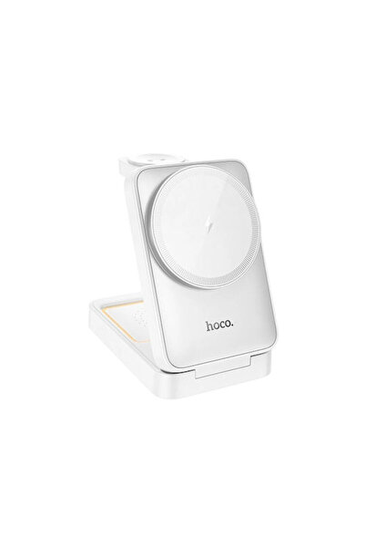 hoco. Hoco Ασύρματος Φορτιστής (Qi Pad) 15W Λευκός (CQ21)