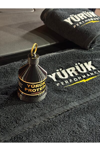 Yürük Protein Anahtarlıklı Mini Protein Tozu Taşıma Kabı – Taşınabilir Supple...