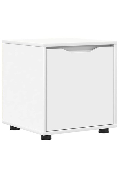 vidaxl Dulap de Baie Alb 40,5 x 40 x 44 cm Lemn compozit