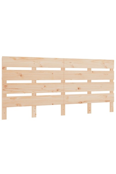 vidaxl Bedside table, 120x3x80 cm, solid pine wood