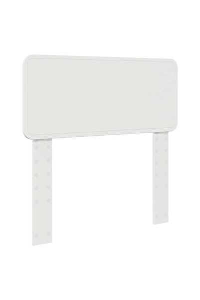 vidaxl Tăblie cap Alb 90 cm Lemn compozit