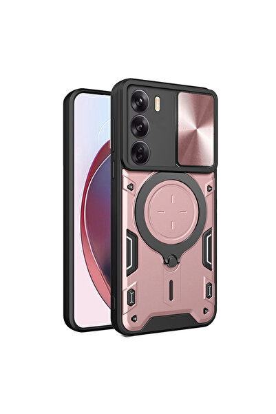 OEM Θήκη για Oppo Reno12, Νότιος Ουρανός, Προστασία, ροζ χρυσό