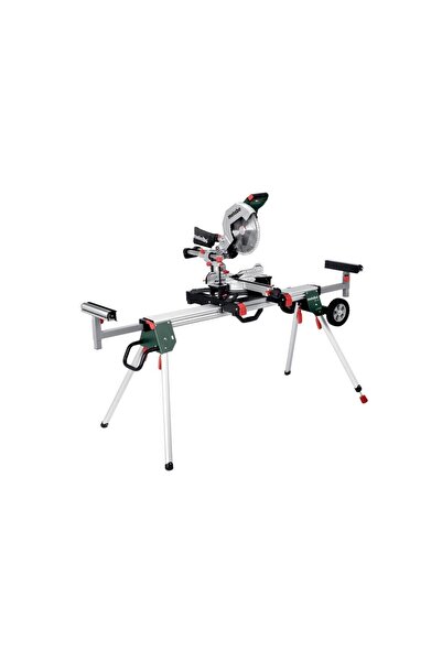 Metabo Електрически циркуляр за рязане под ъгъл KGS 305 M със стойка KSU 401,...