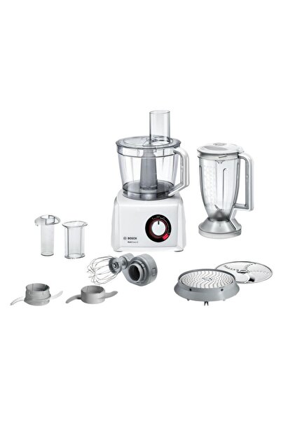 Bosch Robot de bucatarie MC812W501, 1000 W, Bol 3.9 L, Blender 1.5 L, 2 Vitez...