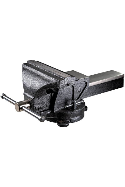 Topmaster Bench vise with rotating base, 200 mm, reinforced TMP