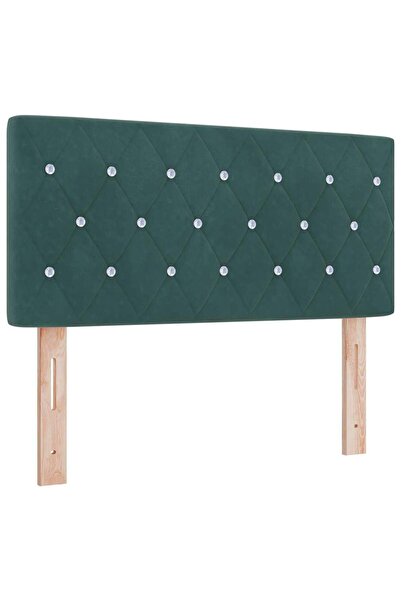 vidaxl LED signboard with LED strip lights Dark green 100 cm Polyester