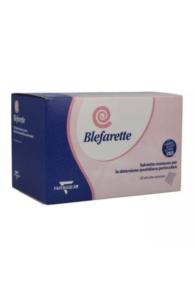 Verset Parfums Blefarette sterile disposable eye wipes, 30 pieces, Farmigea