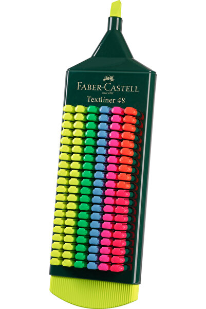 Faber Castell Комплект от 120 броя текстови маркери, различни цветове, 1548 F...