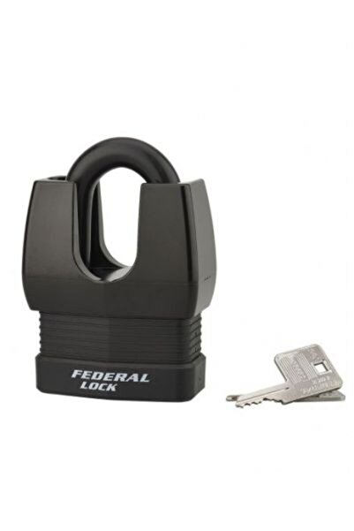 Docker Construction padlock, with key, Docker, 65 mm