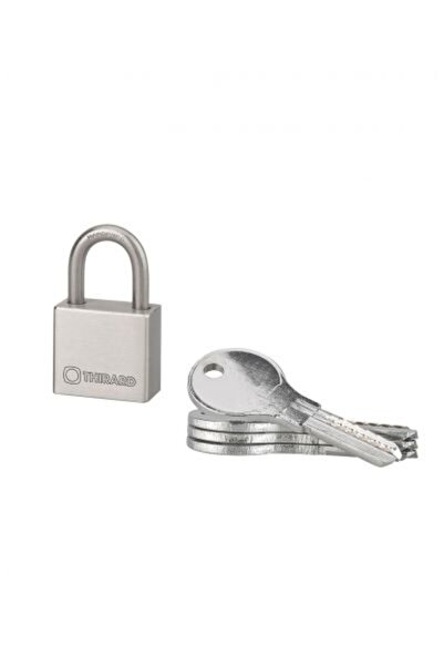 THIRARD Outdoor padlock, with key, RINOX, 30 mm,
