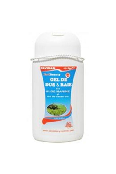 Favisan Gel de Dus si Baie cu Alge Marine Favibeauty Favisan, 300ml