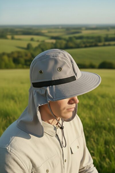 Aware Time Safari Adjustable Hat with Neck Protection