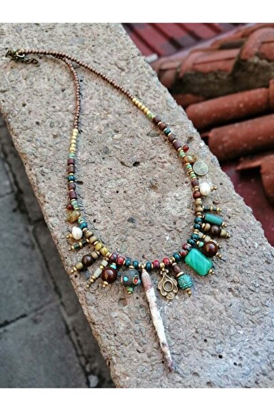 Bozhi Necklace Glass Beads Stylish Gift