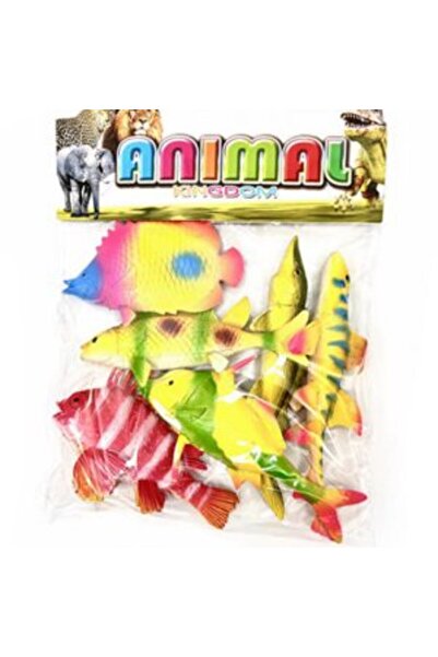 CasaDesteapta.ro Jucarie Set 6 Figurine Pești Exotici „Animal Kingdom”6511110...