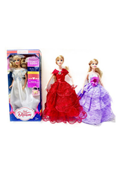 PlayFun Set Papusa cu Rochie de Printesa 6511110051119