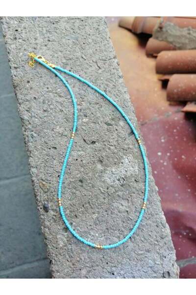 Bozhi Necklace Glass Beads Minimal Elegance
