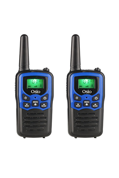 OSIO OPM-1010 Mπλε PMR Walkie Talkie με φακό 8 km – 0.5W