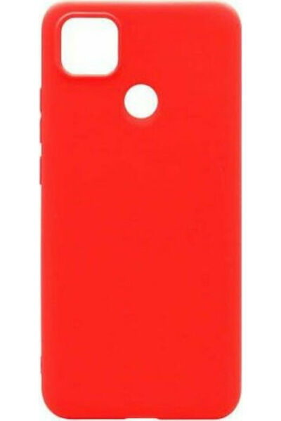 inos S-Cover Πίσω Κάλυμμα Σιλικόνης Κόκκινο (Redmi 9C)