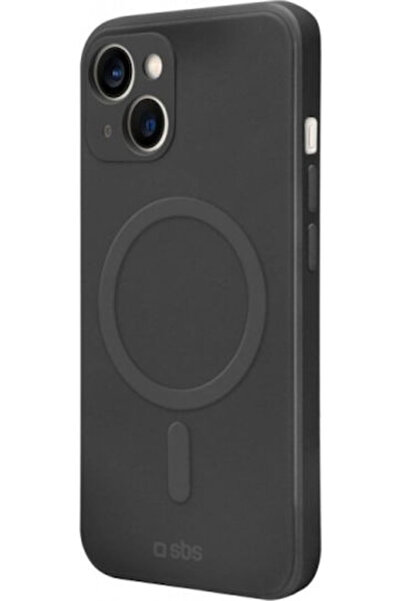 SBS Λεία Μαύρη Θήκη Πλάτης Σιλικόνης (iPhone 13) Κωδικός: GCOVRUBIP1361K