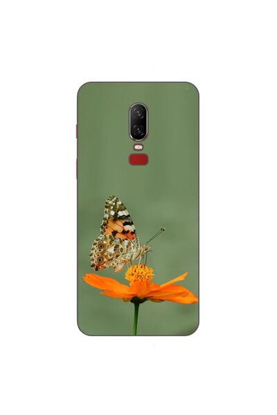 OEM Husa compatibila cu OnePlus 6 Silicon Gel Tpu Model Fluture