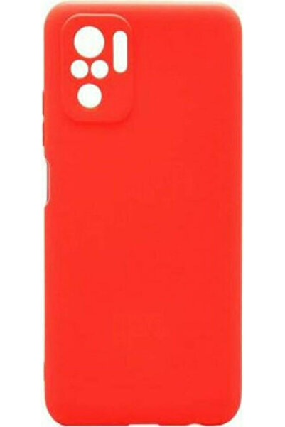 inos S-Cover Πίσω Κάλυμμα Σιλικόνης Κόκκινο (Redmi Note 10 / 10s / Poco M5s)