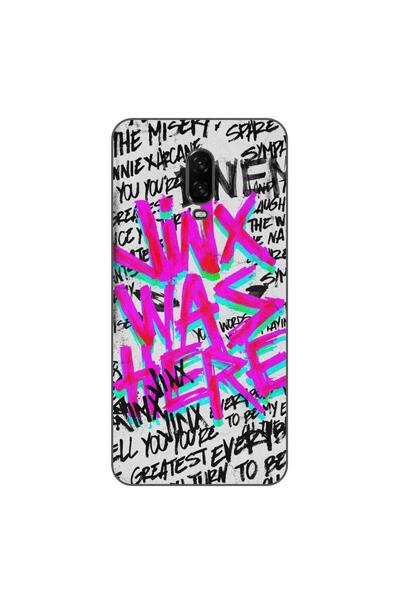 OEM Husa compatibila cu OnePlus 6T Silicon Gel Tpu Model Jinx Was Here