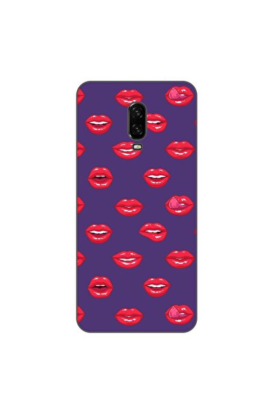 OEM Husa compatibila cu OnePlus 6T Silicon Gel Tpu Model Buze Pattern