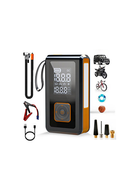 iHunt Kit de supraviețuire AUTO 7-în-1, Robot de pornire multifuncțional, 800...