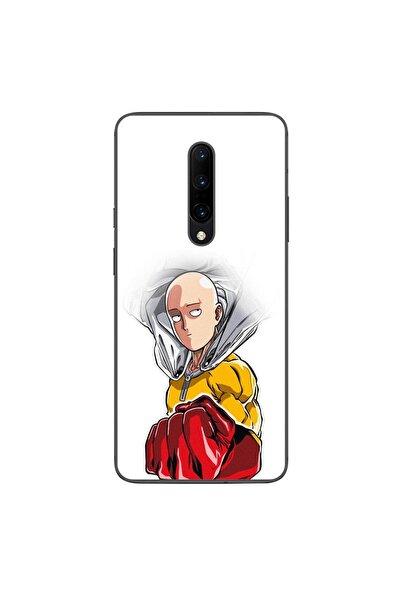 OEM Husa compatibila cu OnePlus 7 Pro Silicon Gel Tpu Model One Punch Man Sai...