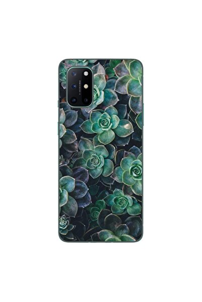 OEM Husa compatibila cu OnePlus 8T Silicon Gel Tpu Model Flori de Stanca