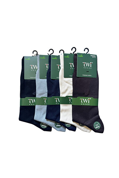 TWİSOCKS Erkek Bambu 12'li Soket Çorap Jakarlı