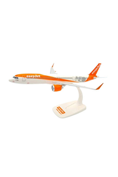 PPC Holland Model de avion Easy Jet Airbus A321 neo, 22 cm, scară 1:200